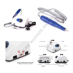 Strong 210 Elektrikli Freze Törpü Makinesi 65 W