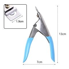 PROFESYONEL TİPS MAKASI MAVİ CLIPPER