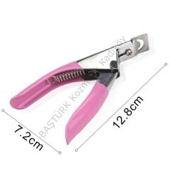 PROFESYONEL TİPS MAKASI PEMBE CLIPPER