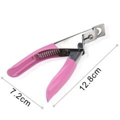 PROFESYONEL TİPS MAKASI PEMBE CLIPPER
