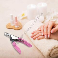 PROFESYONEL TİPS MAKASI PEMBE CLIPPER