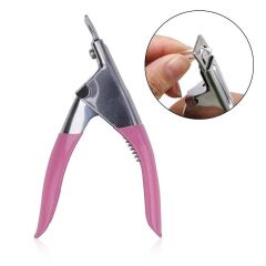 PROFESYONEL TİPS MAKASI PEMBE CLIPPER