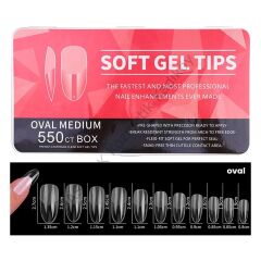 Adanil Yeni Nesil Medium Oval Jel Tips Kolay Kullanım Hızlı İşlem 550 Adet