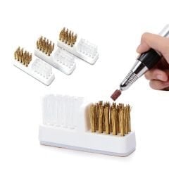 Adanil Freze Uç Temizleme Fırçası Bir Tarafı Bakır Kablo