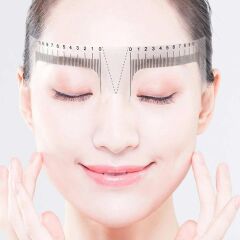 Adanil Microblading Kalıcı Makyaj Plastik Kaş Ölçüm Cetveli