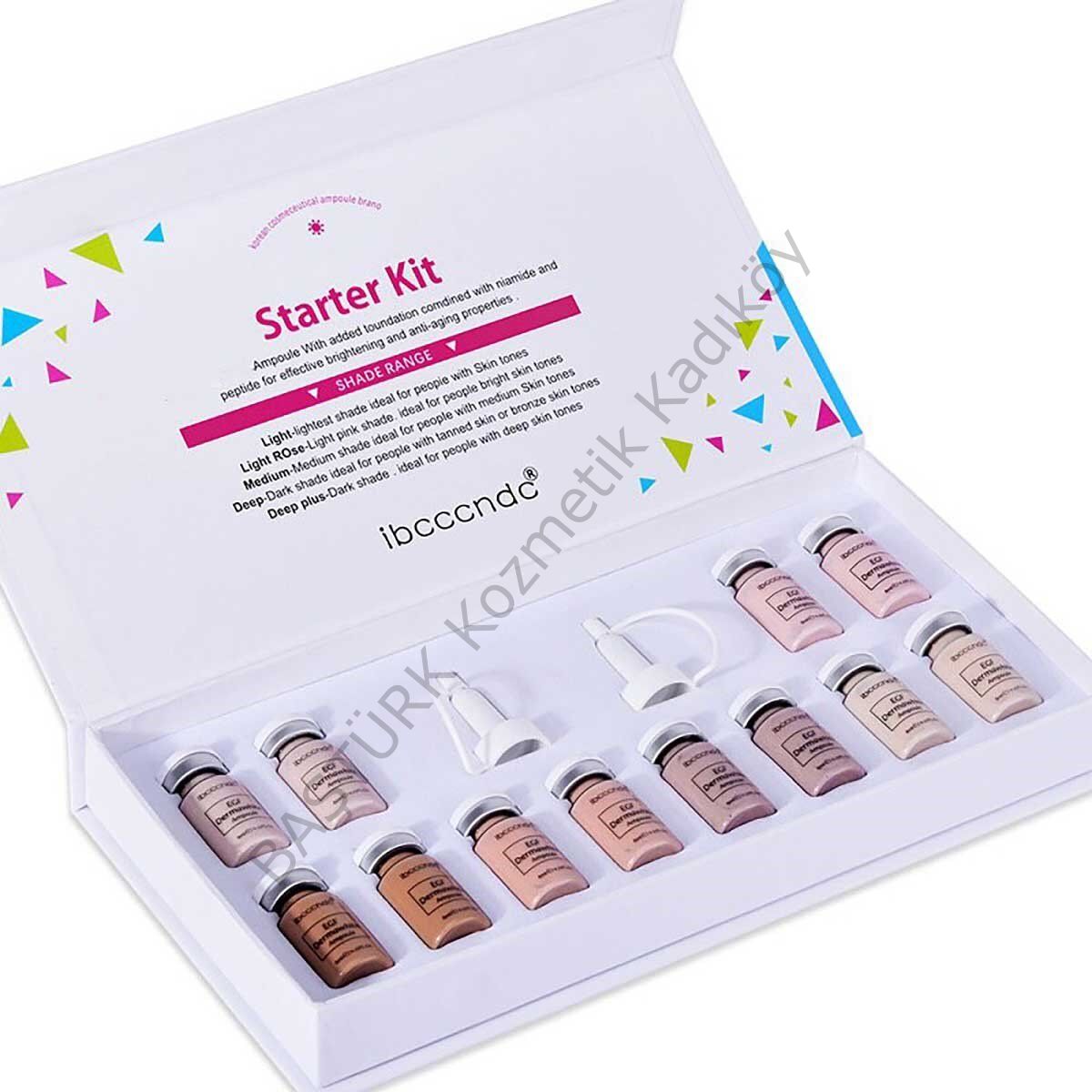 ibcccndc BB GLOW BAŞLANGIÇ KALICI FONDÖTEN SETİ 5 FARKLI TON
