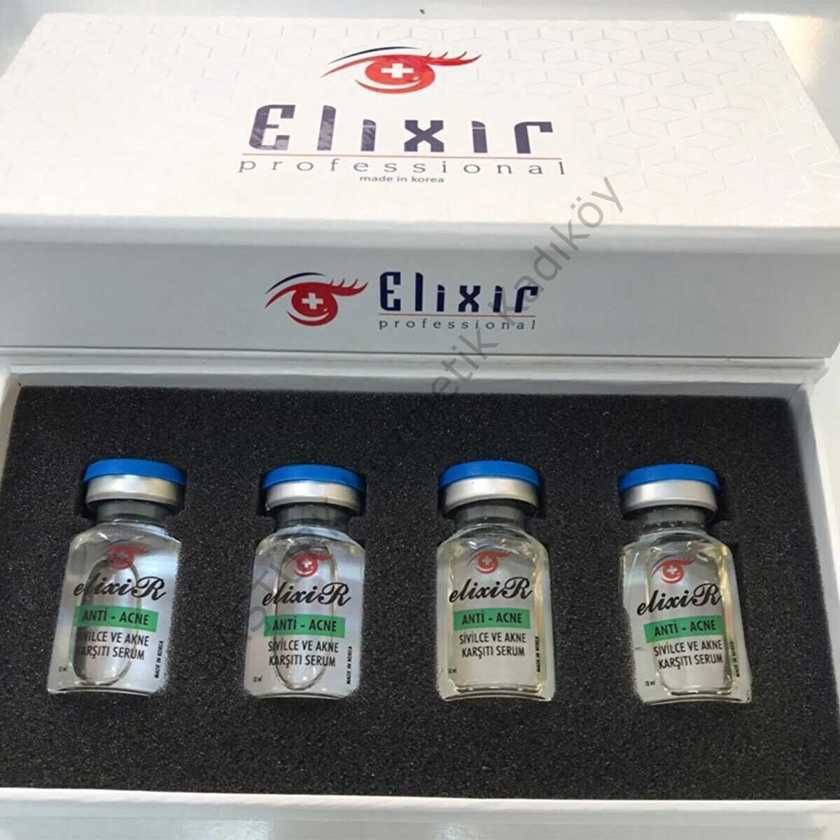 ELİXİR ANTİ AKNE SERUMU - 10 ML - 4'LÜ SET