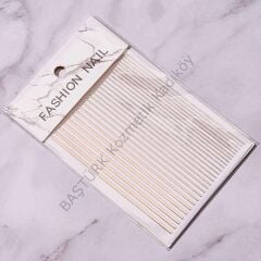 Adanil Nail Art Kendinden Yapışkanlı Şerit Sticker Bronz