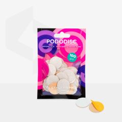 STALEKS EXPERT 20 PODODISC M Beyaz Yedek Zımpara 100 Grit 50 Adet