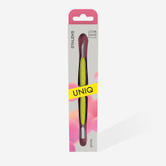 Staleks Uniq Gummy 10 Type 2 Sarı Dar Yuvarlak ve Eğik Uçlu Et İtici