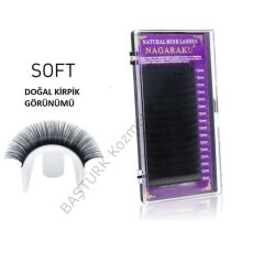 NAGARAKU İPEK KİRPİK C KIVRIM 0,07 KALINLIK - 13 MM UZUNLUK