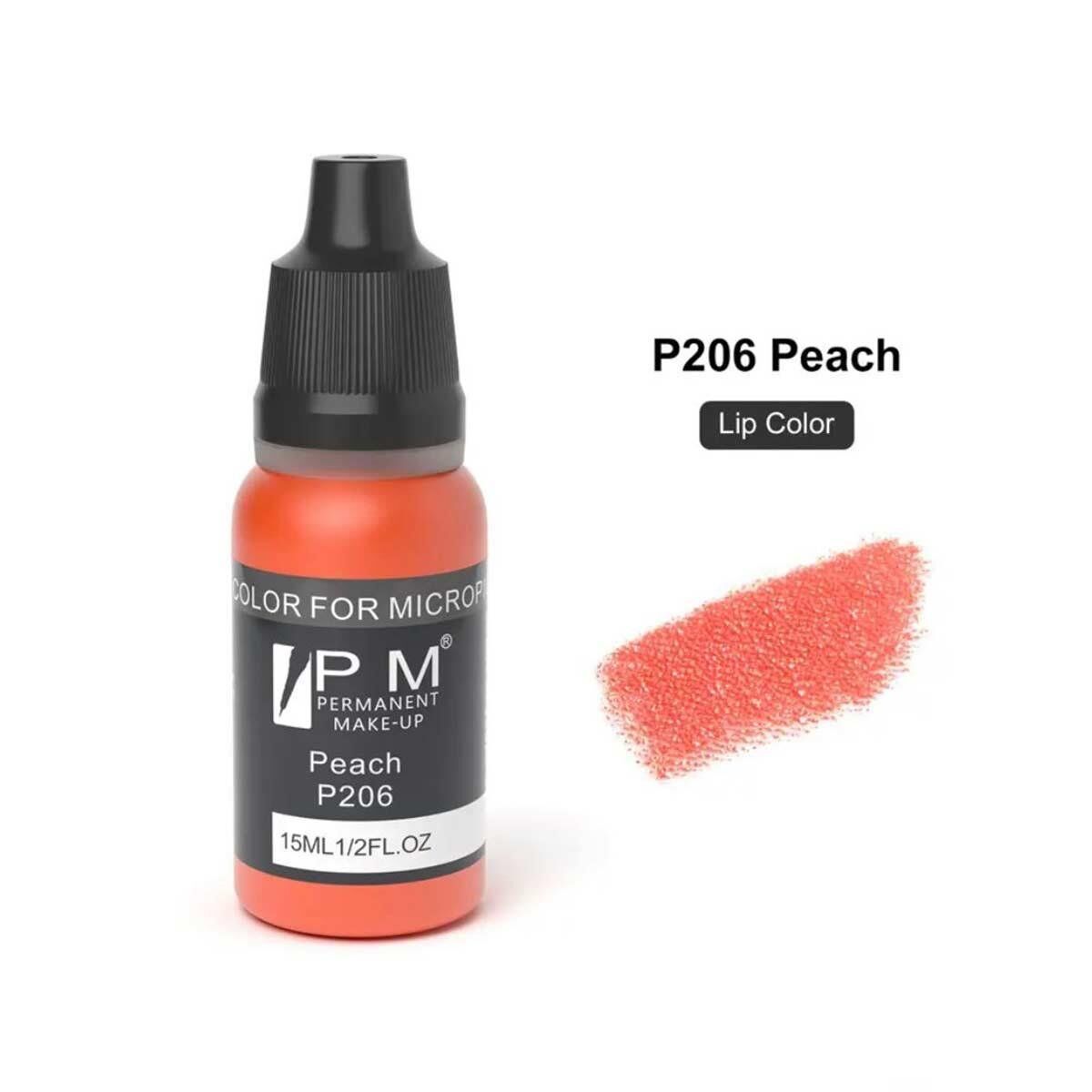 Permanent Makeup Şeftali Kalıcı Makyaj Pigmenti PM 206 Peach