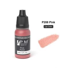 Permanent Makeup Pembe Kalıcı Makyaj Pigmenti PM 208 Pembe