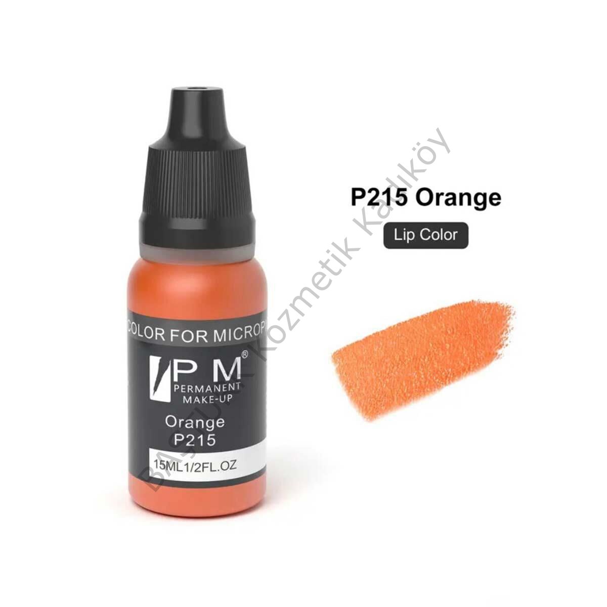 Permanent Makeup Turuncu Kalıcı Makyaj Pigmenti PM 215 Orange