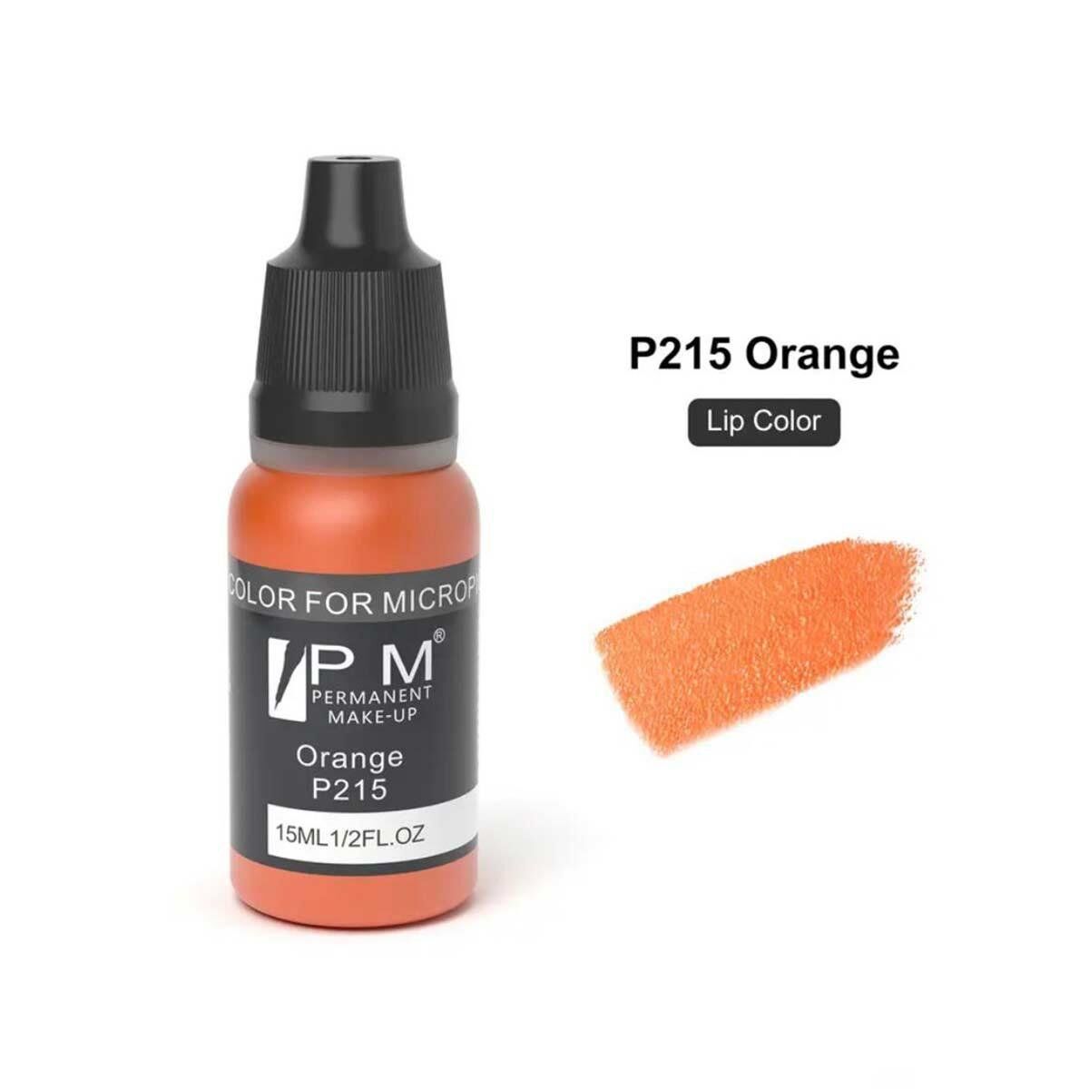 Permanent Makeup Turuncu Kalıcı Makyaj Pigmenti PM 215 Orange
