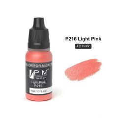 Permanent Makeup Açık Pembe Kalıcı Makyaj Pigmenti PM 216 Light Pink