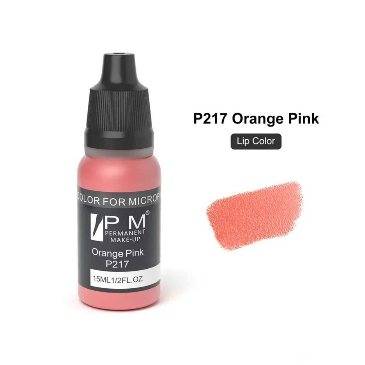 Permanent Makeup Turuncu Pembe Kalıcı Makyaj Pigmenti PM 217 Orange Pink