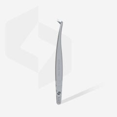 Staleks Expert 44 Type 12 Nano Çentikli 65 Derece L Uçlu Kirpik Cımbızı