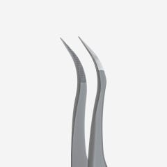 Staleks Expert 45 Type 1 Nano Çentikli Kavisli Kirpik Cımbızı
