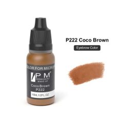 Permanent Makeup Hindistan Cevizi Kahvesi Kalıcı Makyaj Pigmenti PM 222 Coco Brown