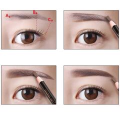 İPLİ KALEM ÇİKOLATA KAHVERENGİ KAŞ TASARIM KALEMİ