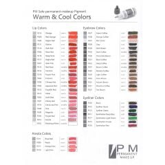 Permanent Makeup Parlak Can Alıcı Kırmızı Kalıcı Makyaj Pigmenti PM 313 Carmine