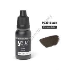Permanent Makeup Siyah Kalıcı Makyaj Pigmenti PM 329 Black