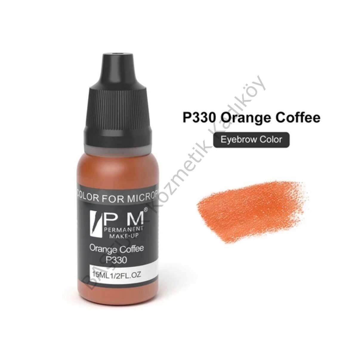 Permanent Makeup Turuncu Kahverengi Kalıcı Makyaj Pigmenti PM 330 Orange Coffee
