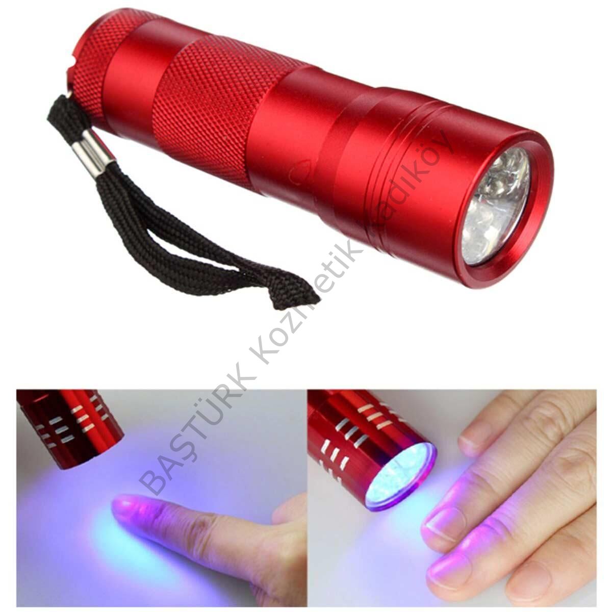 Adanil Kalıcı Oje Protez Tırnak UV Led El Feneri Poly Jel Kurutma İçin Taşınabilir UV Led Fener