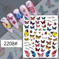 Adanil Kelebek Uğur Böceği Sticker J0-2208