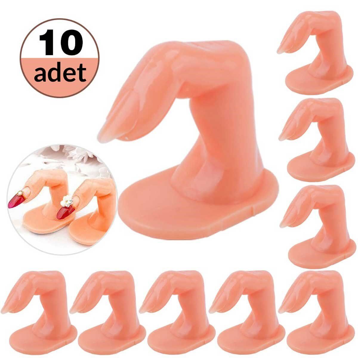 ADANİL PROTEZ TIRNAK EĞİTİM PARMAĞI 10'LU
