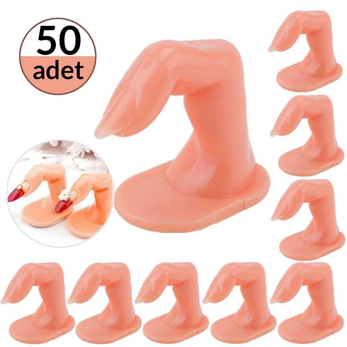 ADANİL PROTEZ TIRNAK EĞİTİM PARMAĞI 50'Lİ