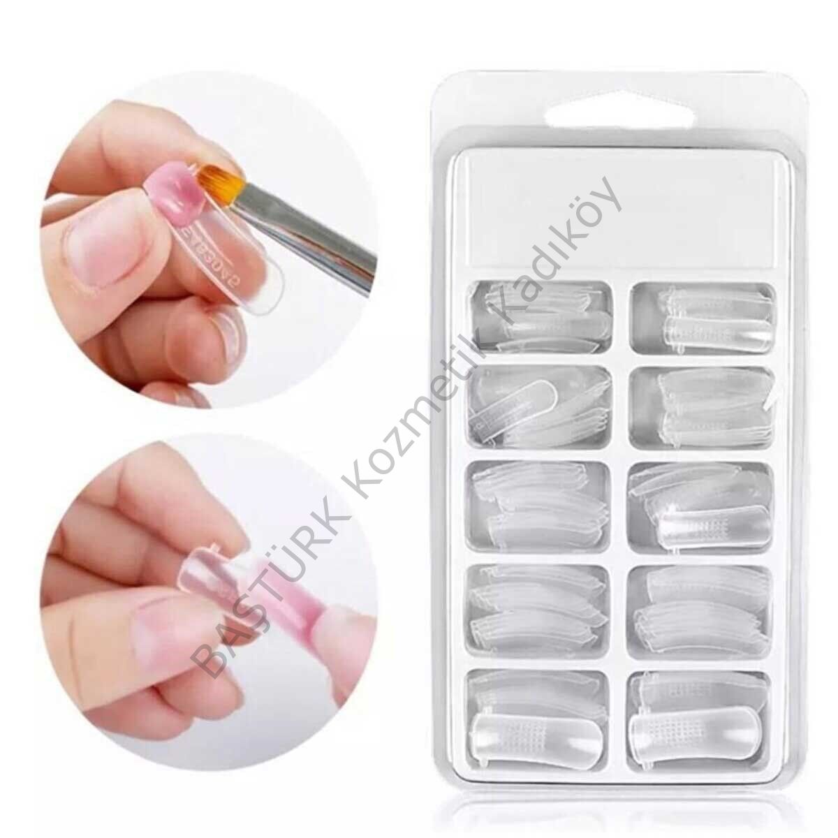 POLY GEL TİPS ÜST FORM 100 ADET