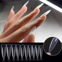 STILETTO POLY GEL TİPS 120 'Lİ