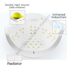 ADANİL SUN BQ6T 108 W ÇİFT EL UV&LED OJE KURUTUCU