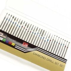 RUS ELMAS FREZE UÇ SETİ 30'LU