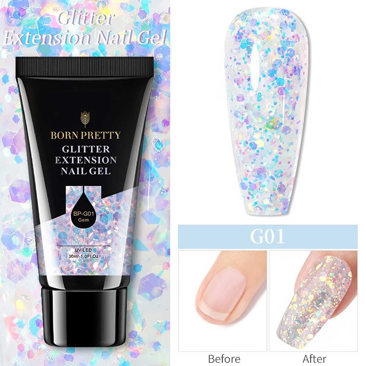BORN PRETTY SİMLİ POLY GEL G 01 GEM