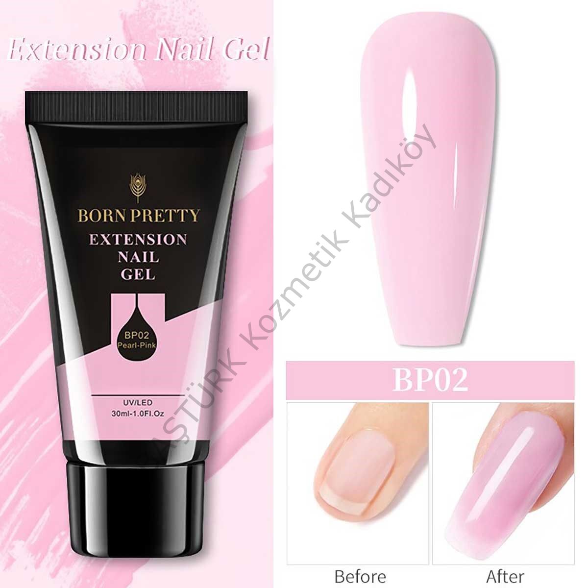BORN PRETTY POLY GEL BP02 PEARL PİNK
