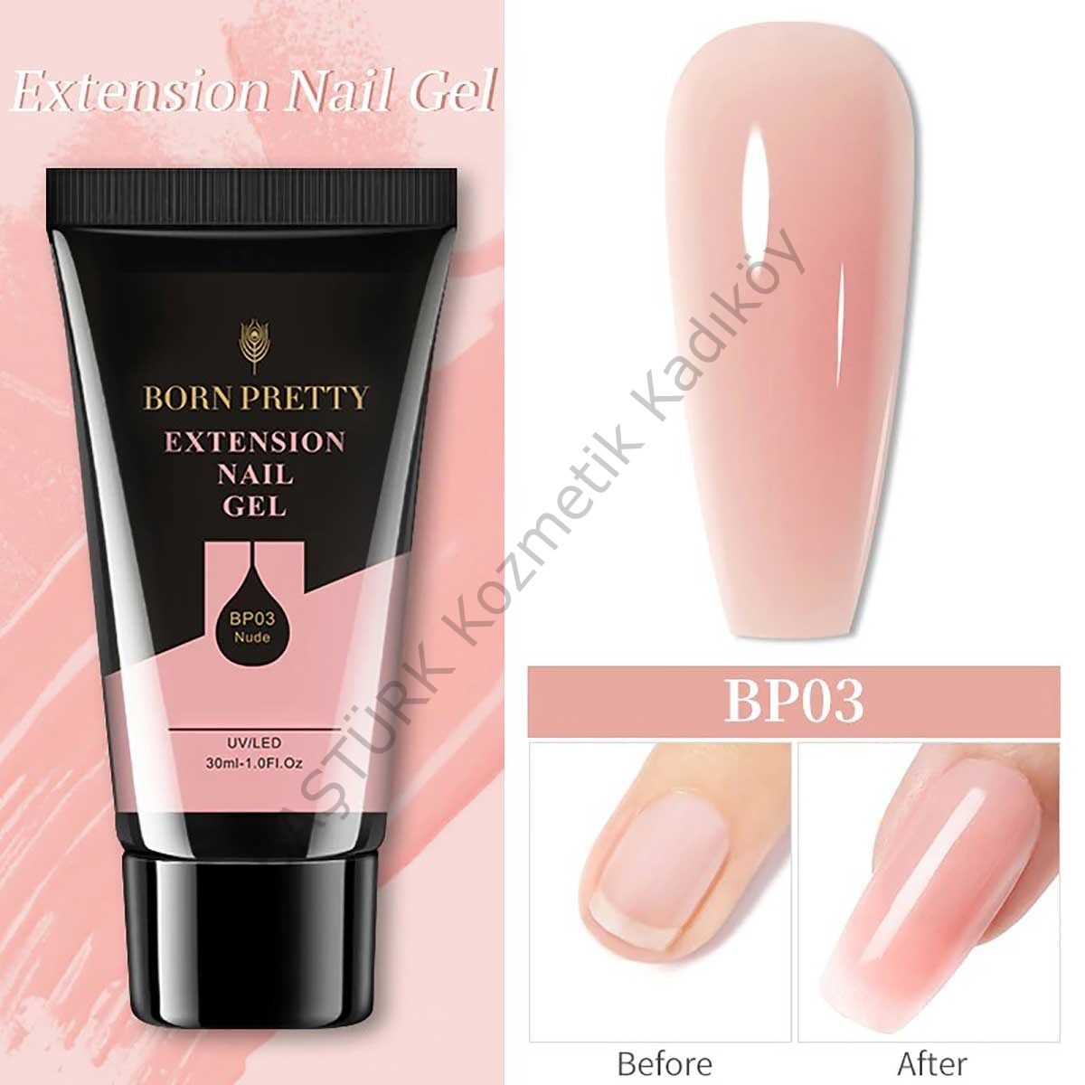 BORN PRETTY POLY GEL BP03 NUDE