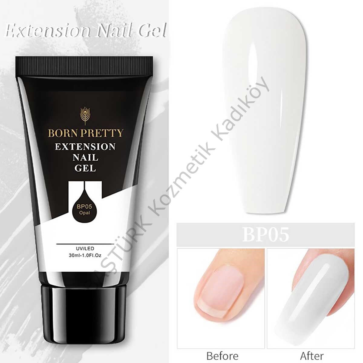 BORN PRETTY POLY GEL BP05 WHİTE