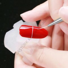 3'lü Tırnak Süsleme Nail Art Fırça Seti