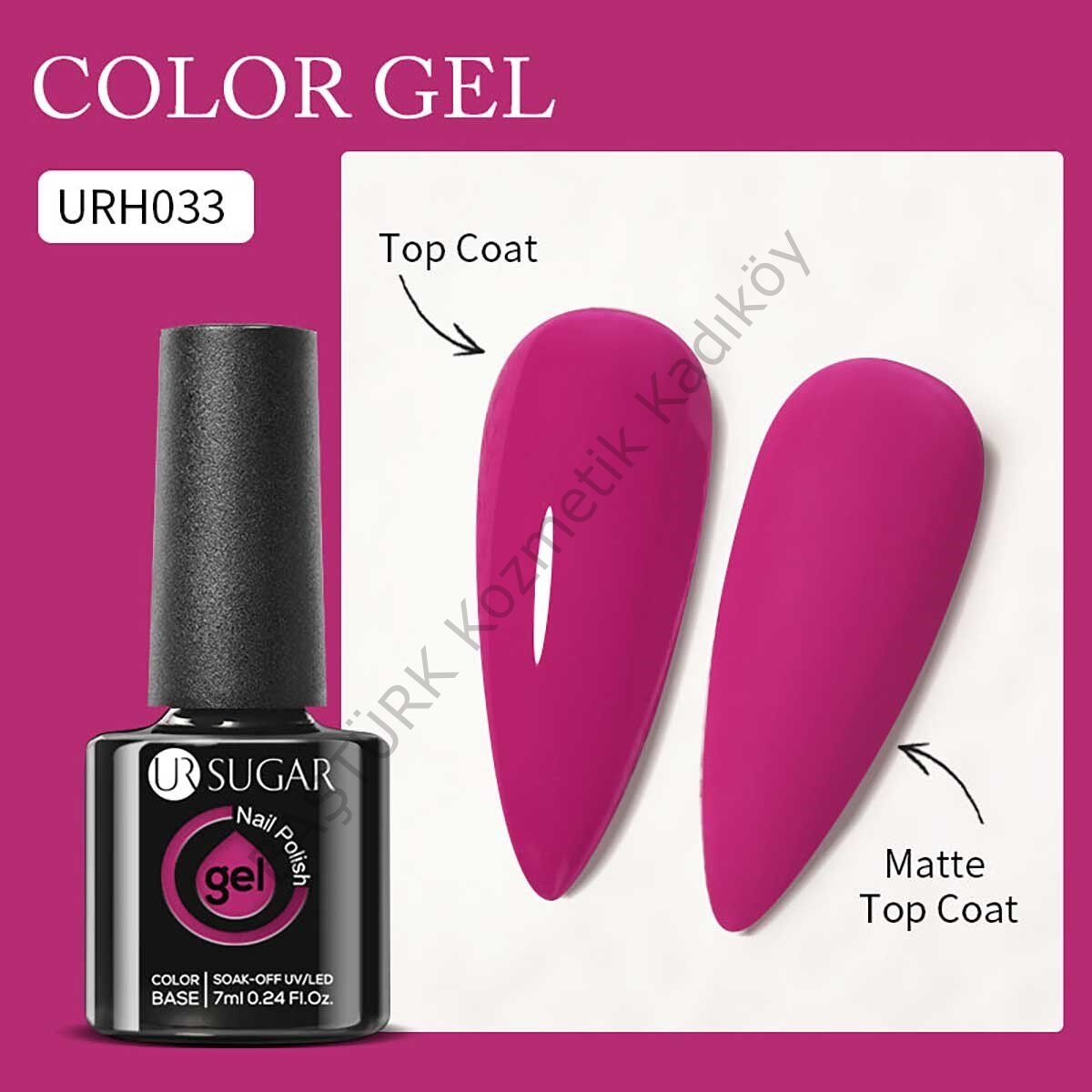 UR SUGAR KALICI OJE 7 ML URH033