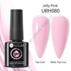 UR SUGAR FRENCH PEMBESİ KALICI OJE 7 ML URH080 JELLY PİNK