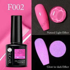 UR SUGAR GLOW IN DARK GEL KARANLIKTA PARLAYAN KALICI OJE F002