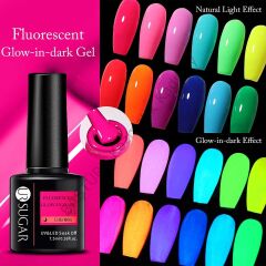 UR SUGAR GLOW IN DARK GEL KARANLIKTA PARLAYAN KALICI OJE F003