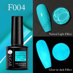 UR SUGAR GLOW IN DARK GEL KARANLIKTA PARLAYAN KALICI OJE F004