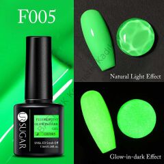 UR SUGAR GLOW IN DARK GEL KARANLIKTA PARLAYAN KALICI OJE F005
