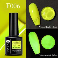 UR SUGAR GLOW IN DARK GEL KARANLIKTA PARLAYAN KALICI OJE F006