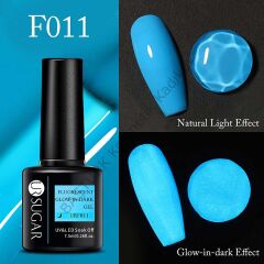 UR SUGAR GLOW IN DARK GEL KARANLIKTA PARLAYAN KALICI OJE F011