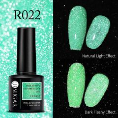 UR SUGAR REFLECTİVE FLUORESCENT GEL KARANLIKTA PARLAYAN SİMLİ KALICI OJE R022